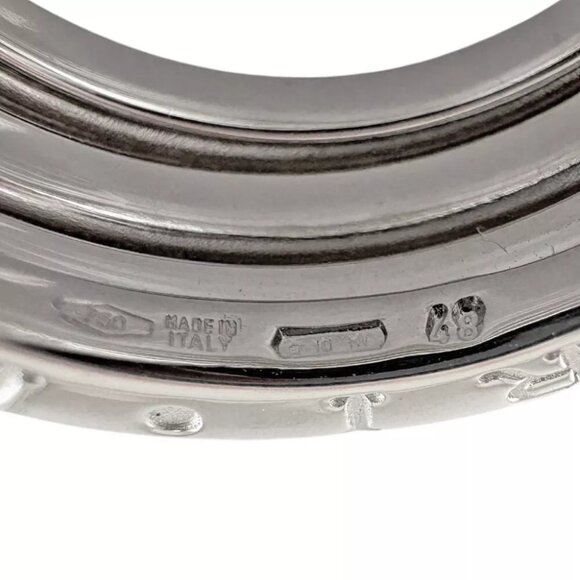 BVLGARI Ring US 4 1/4 EU47 K18 white gold B-zero.1 3 bands used - Picture 6 of 7